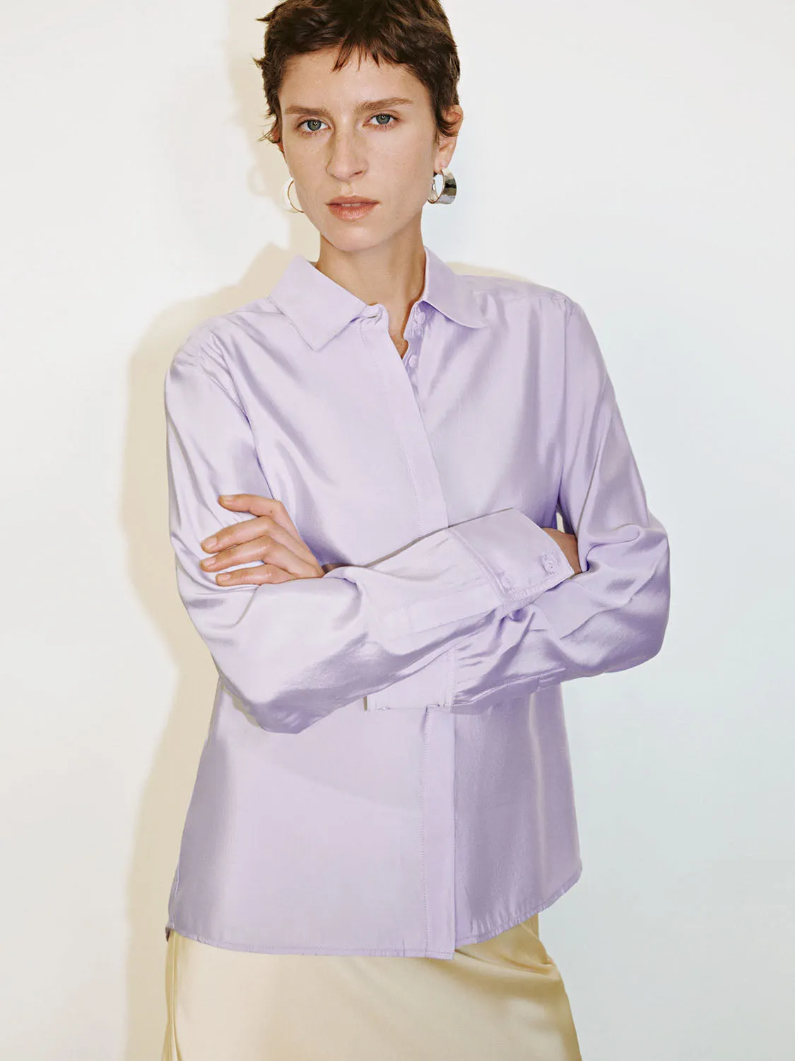 Long Sleeve Shirts sold by Urban Revivo product image thumbnail 3