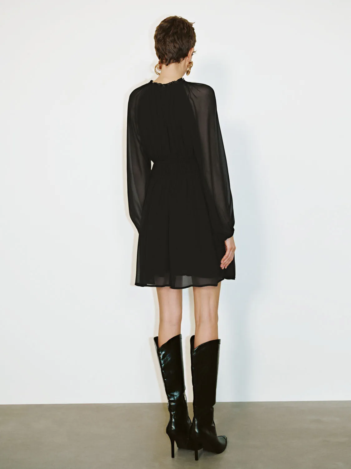 Long Sleeve A-Line Dresses sold by Urban Revivo product image thumbnail 2