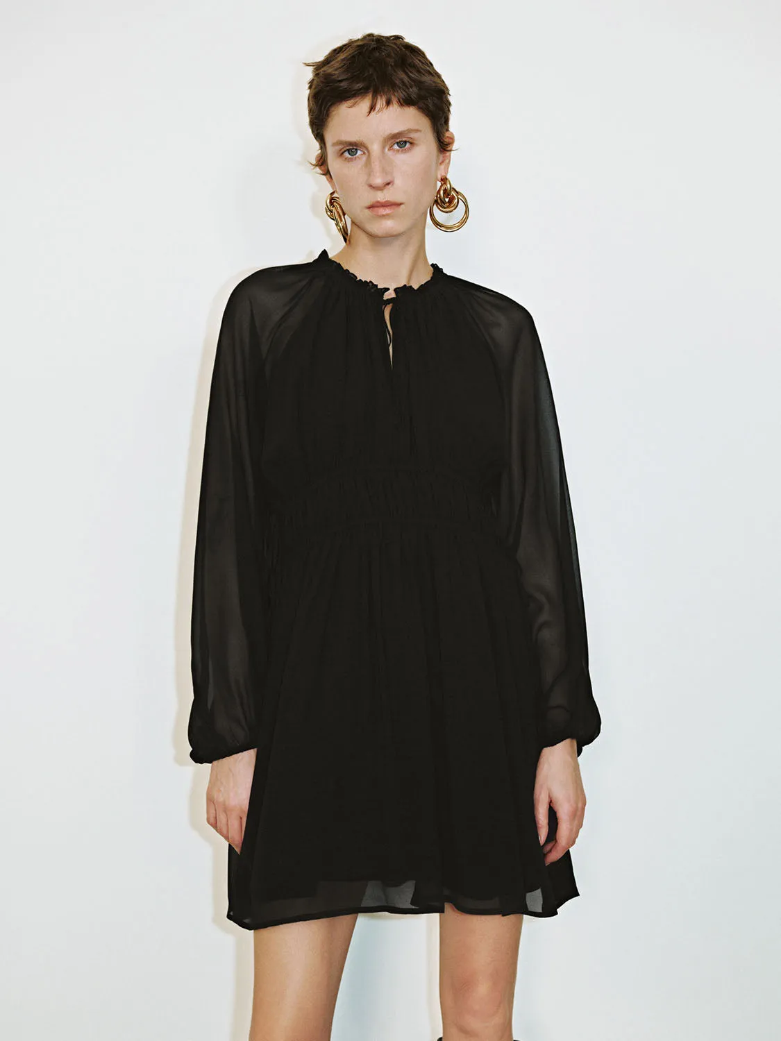 Long Sleeve A-Line Dresses sold by Urban Revivo