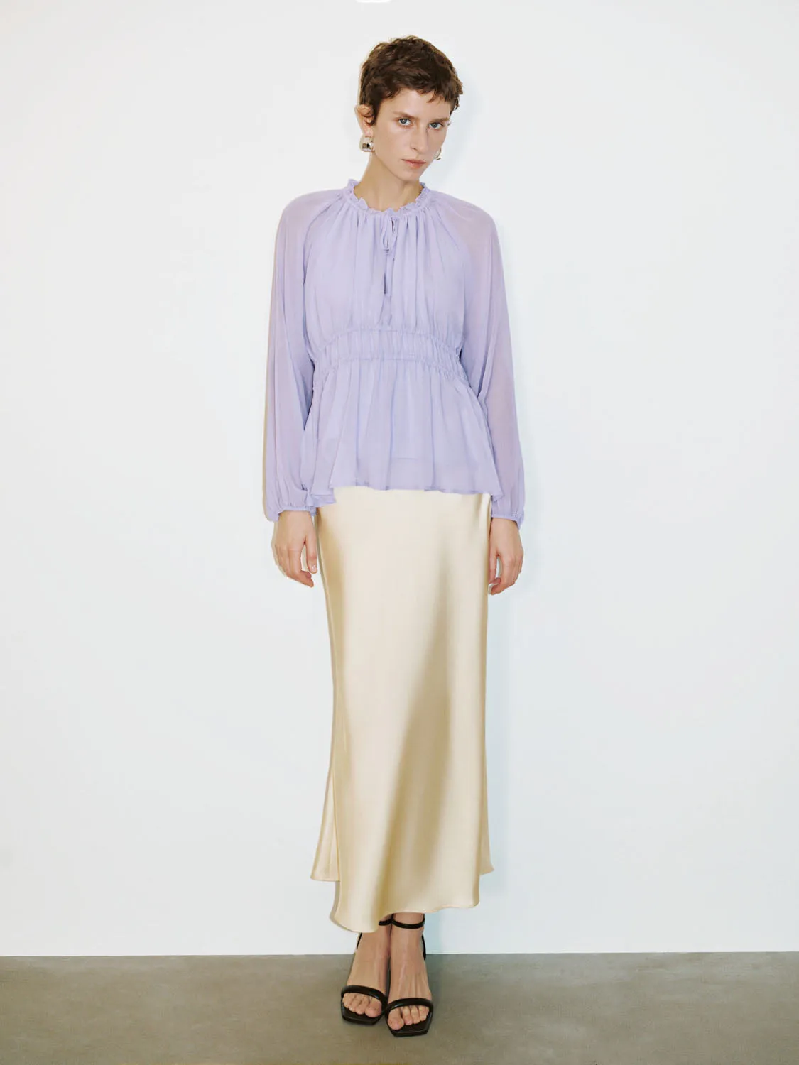 Shirred Overhead Shirt sold by Urban Revivo product image thumbnail 4