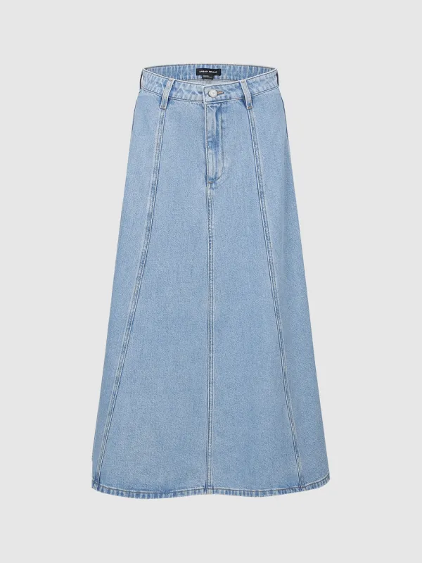 Midi Denim Skirts made by Urban Revivo