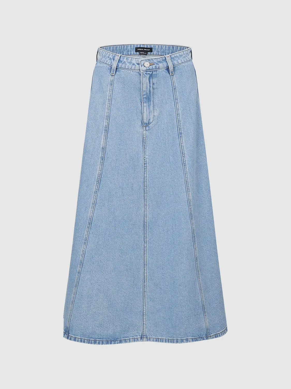 Midi Denim Skirts sold by Urban Revivo