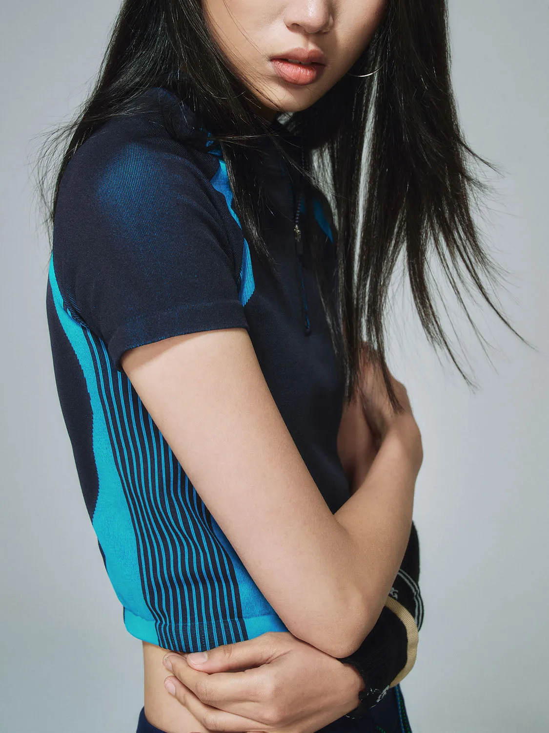 Cropped Knitted T-Shirts sold by Urban Revivo product image thumbnail 3