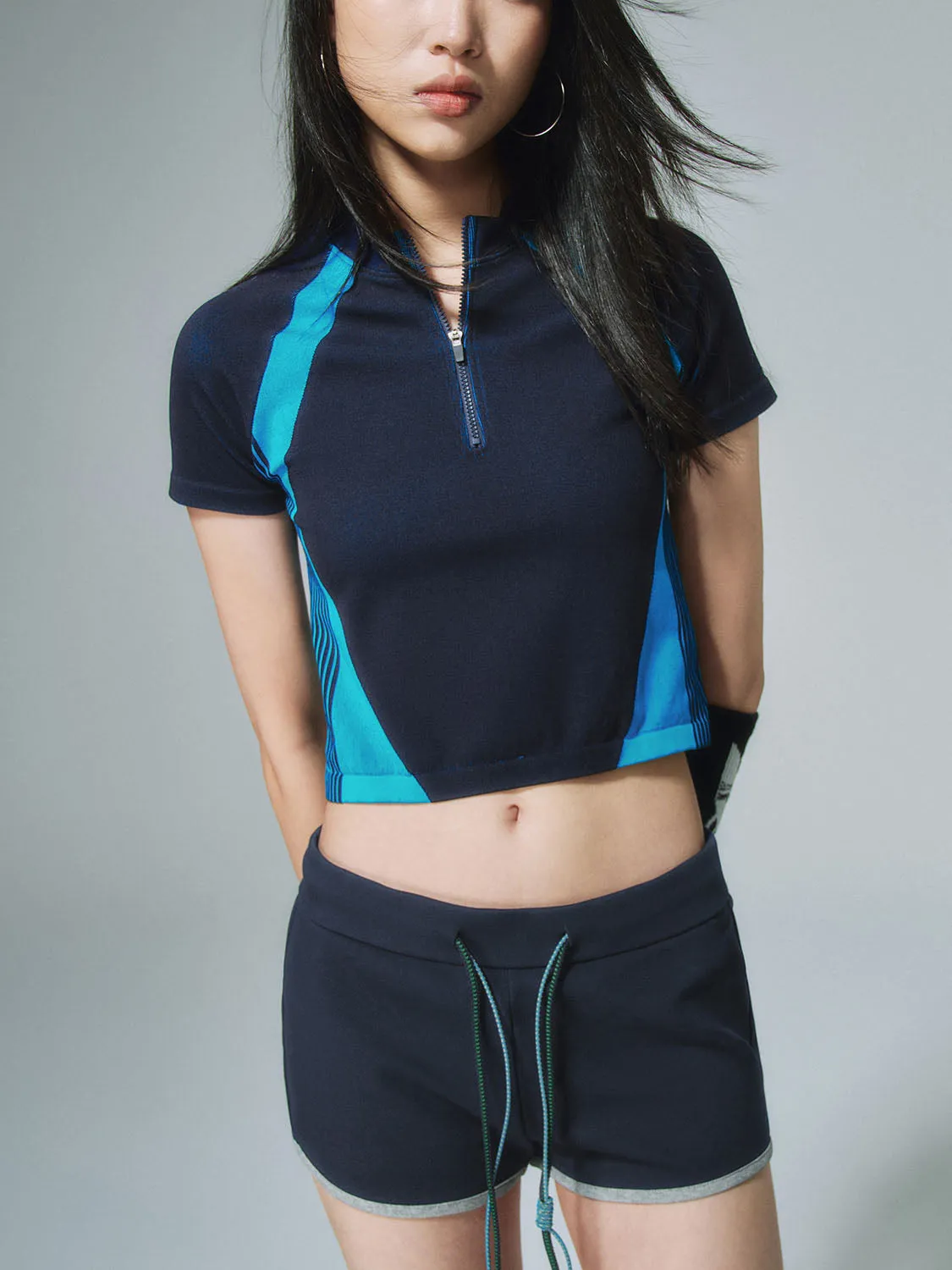 Cropped Knitted T-Shirts sold by Urban Revivo