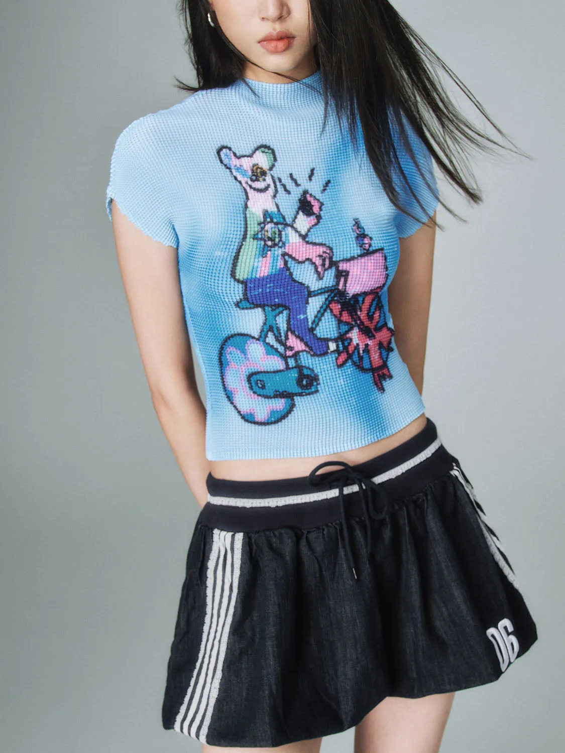 Printed Skinny T-Shirts sold by Urban Revivo