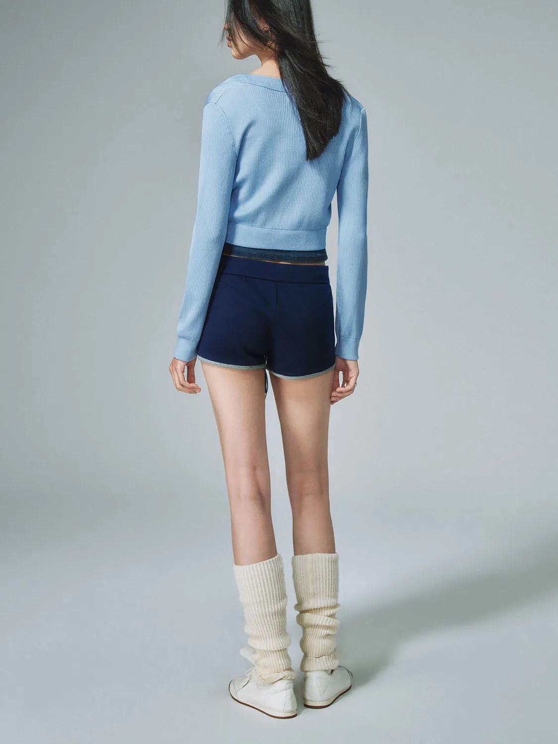 Cropped Knitted Cardigans sold by Urban Revivo product image thumbnail 2