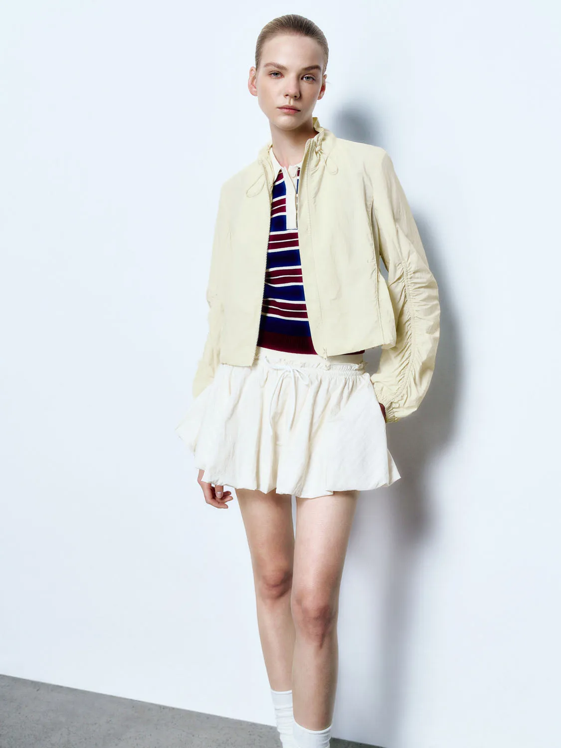 Shirred Sleeve Jackets sold by Urban Revivo product image thumbnail 3