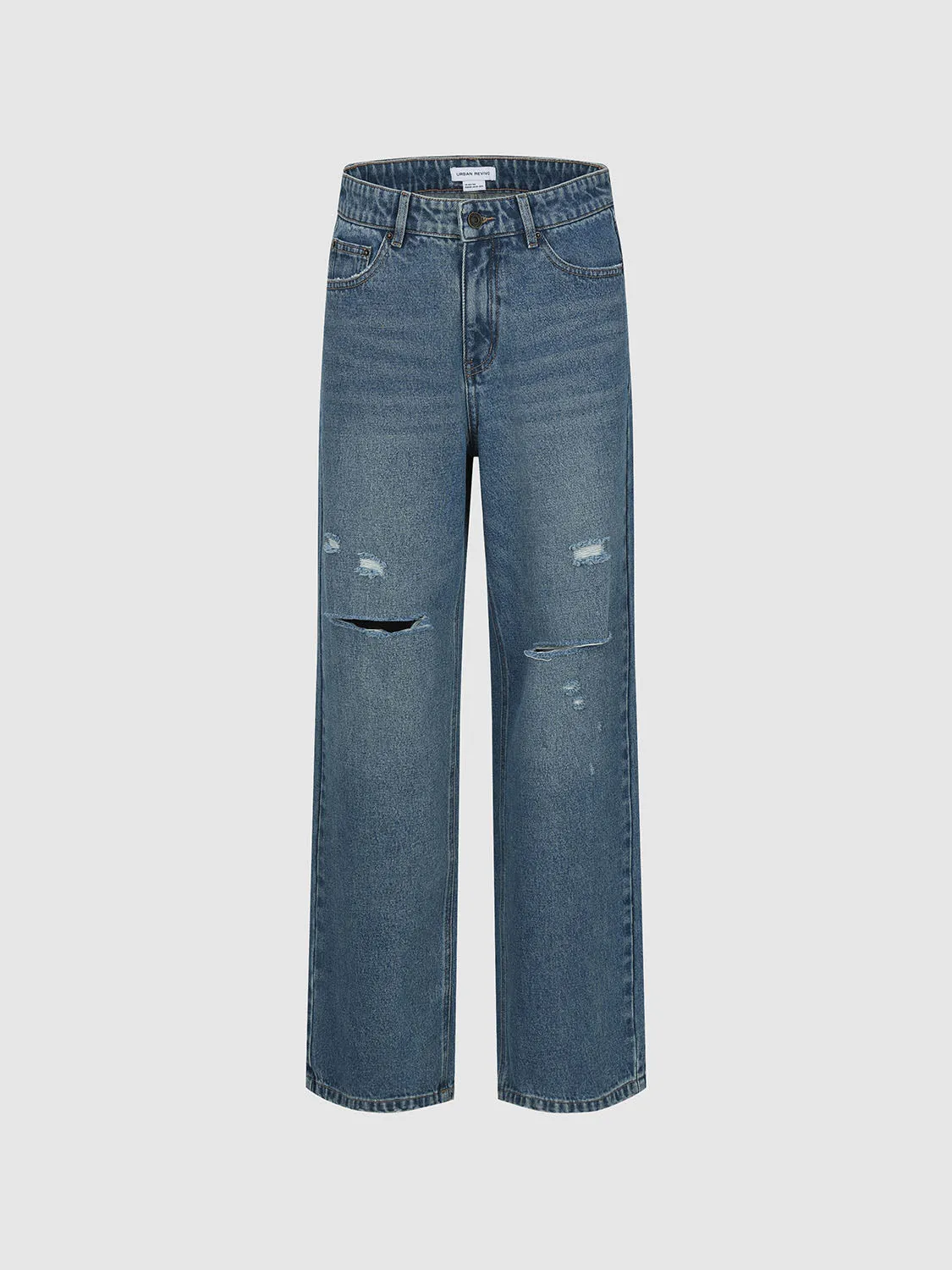 Ripped Denim Jeans sold by Urban Revivo