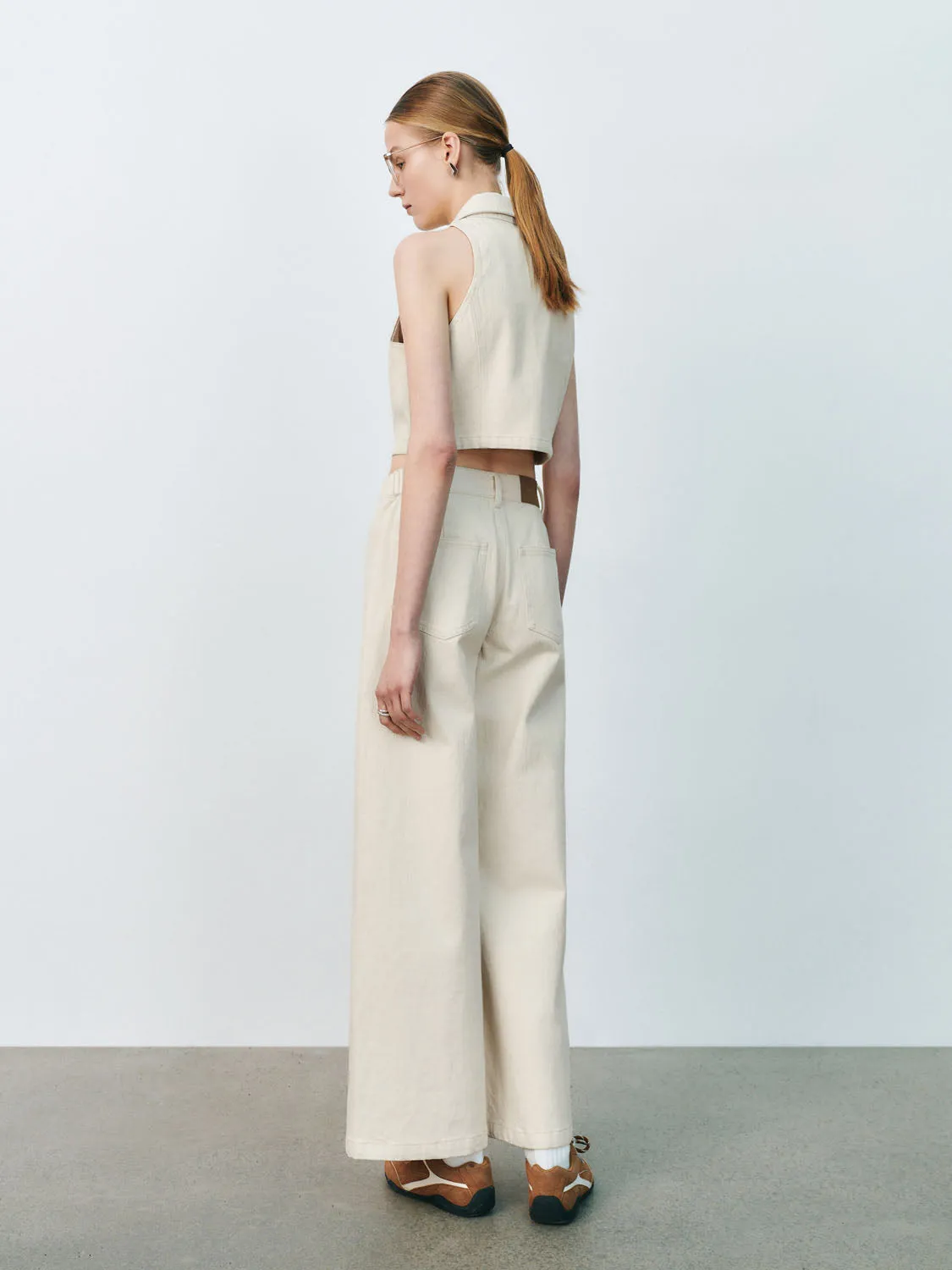 Denim Sleeveless Shirts sold by Urban Revivo product image thumbnail 3