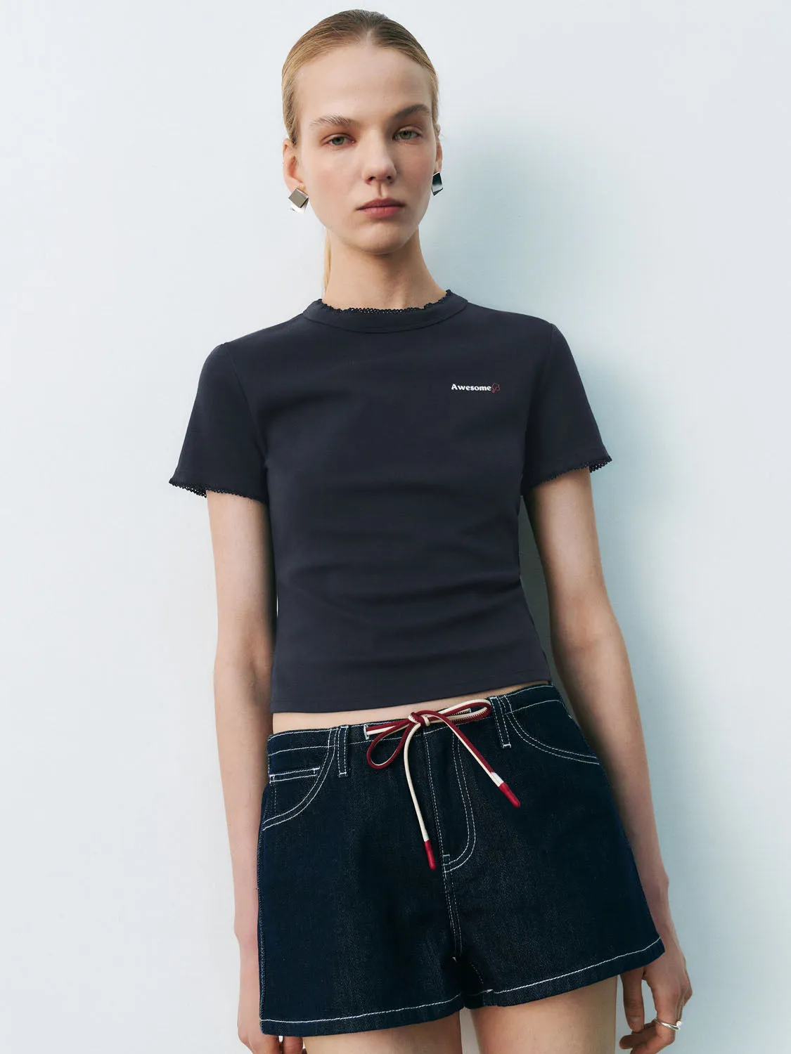 Skinny T-Shirts sold by Urban Revivo product image thumbnail 5