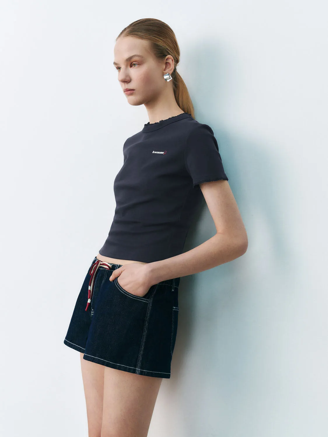 Skinny T-Shirts sold by Urban Revivo product image thumbnail 3