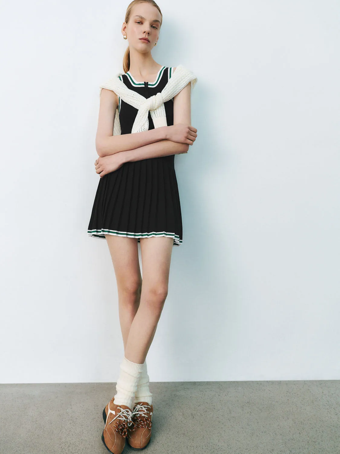 Sleeveless Knitted Dresses sold by Urban Revivo product image thumbnail 5