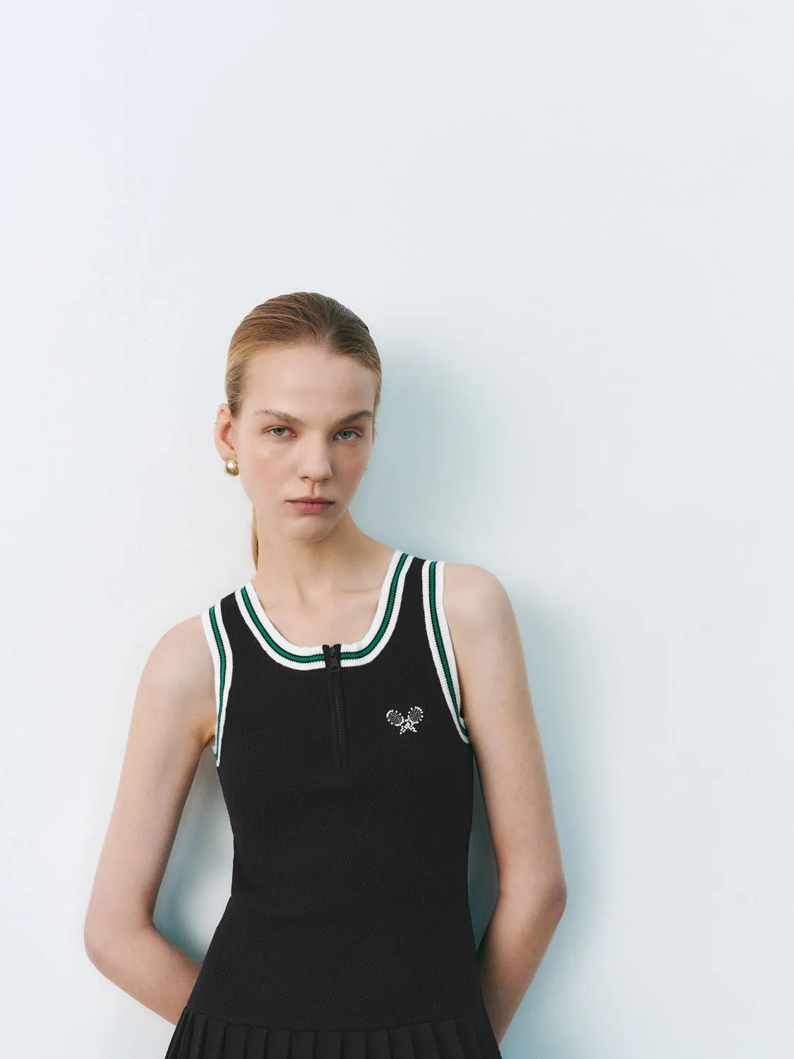 Sleeveless Knitted Dresses sold by Urban Revivo product image thumbnail 4