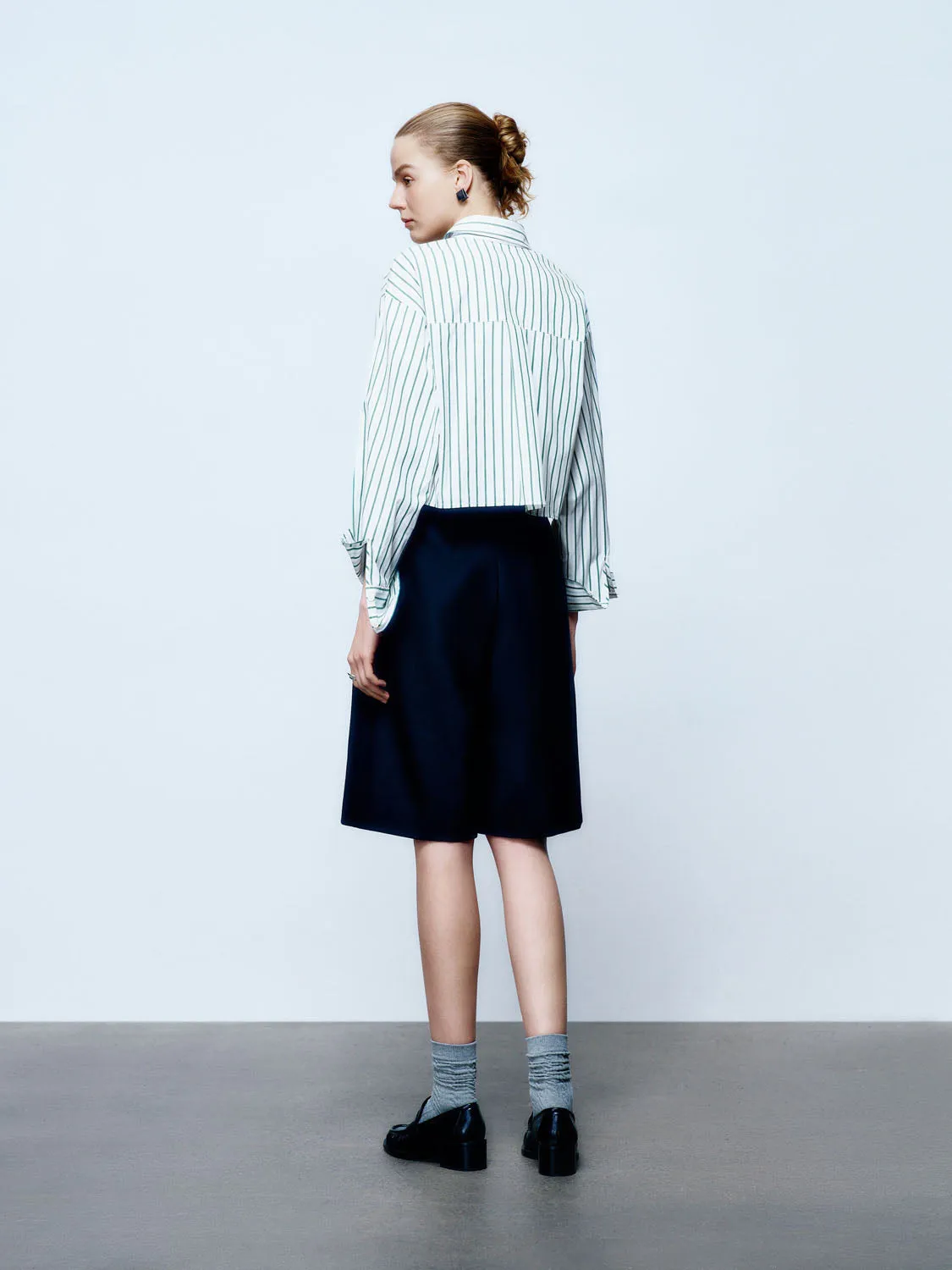 Striped Long Sleeve Shirts sold by Urban Revivo product image thumbnail 2