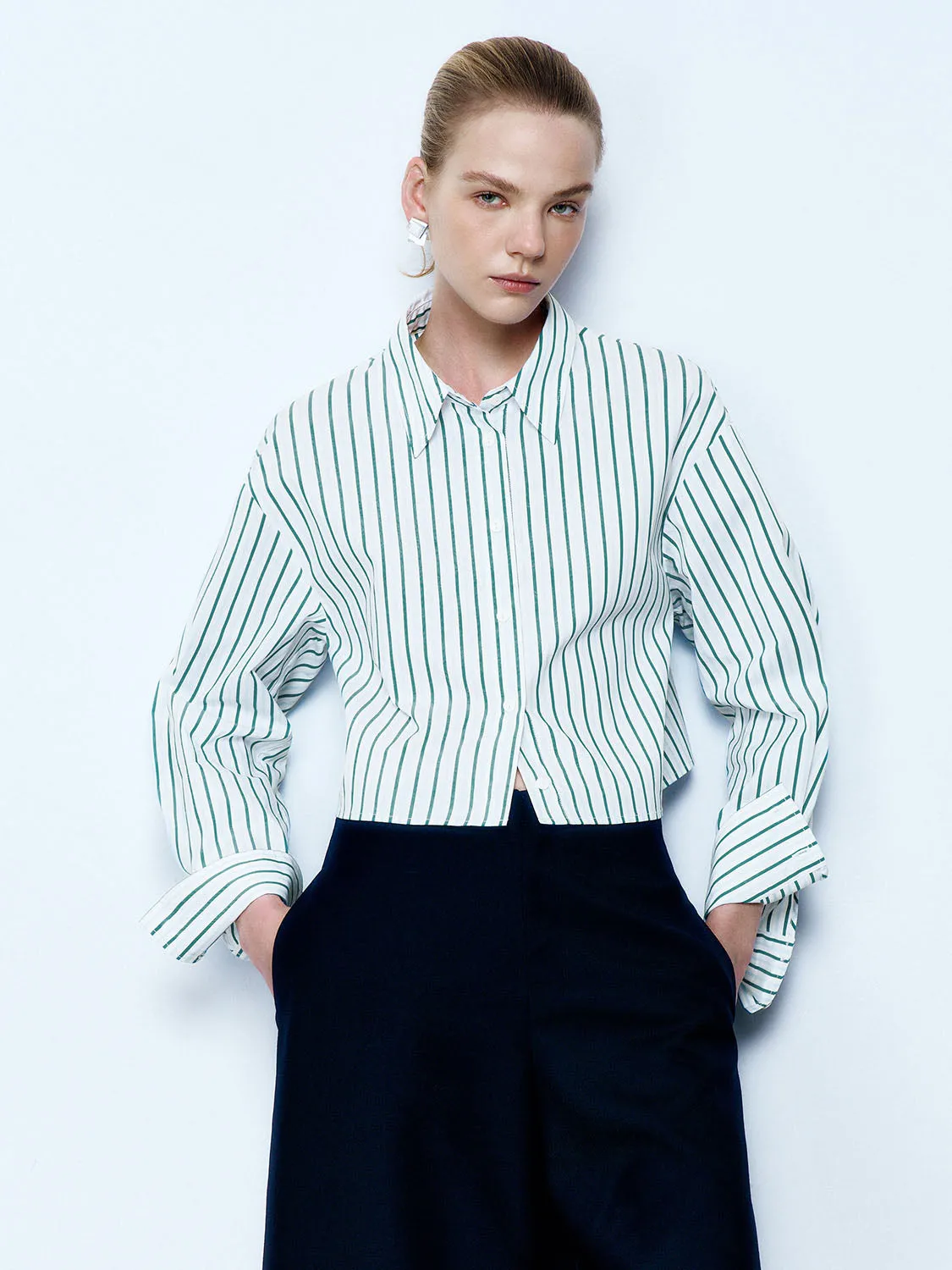 Striped Long Sleeve Shirts sold by Urban Revivo