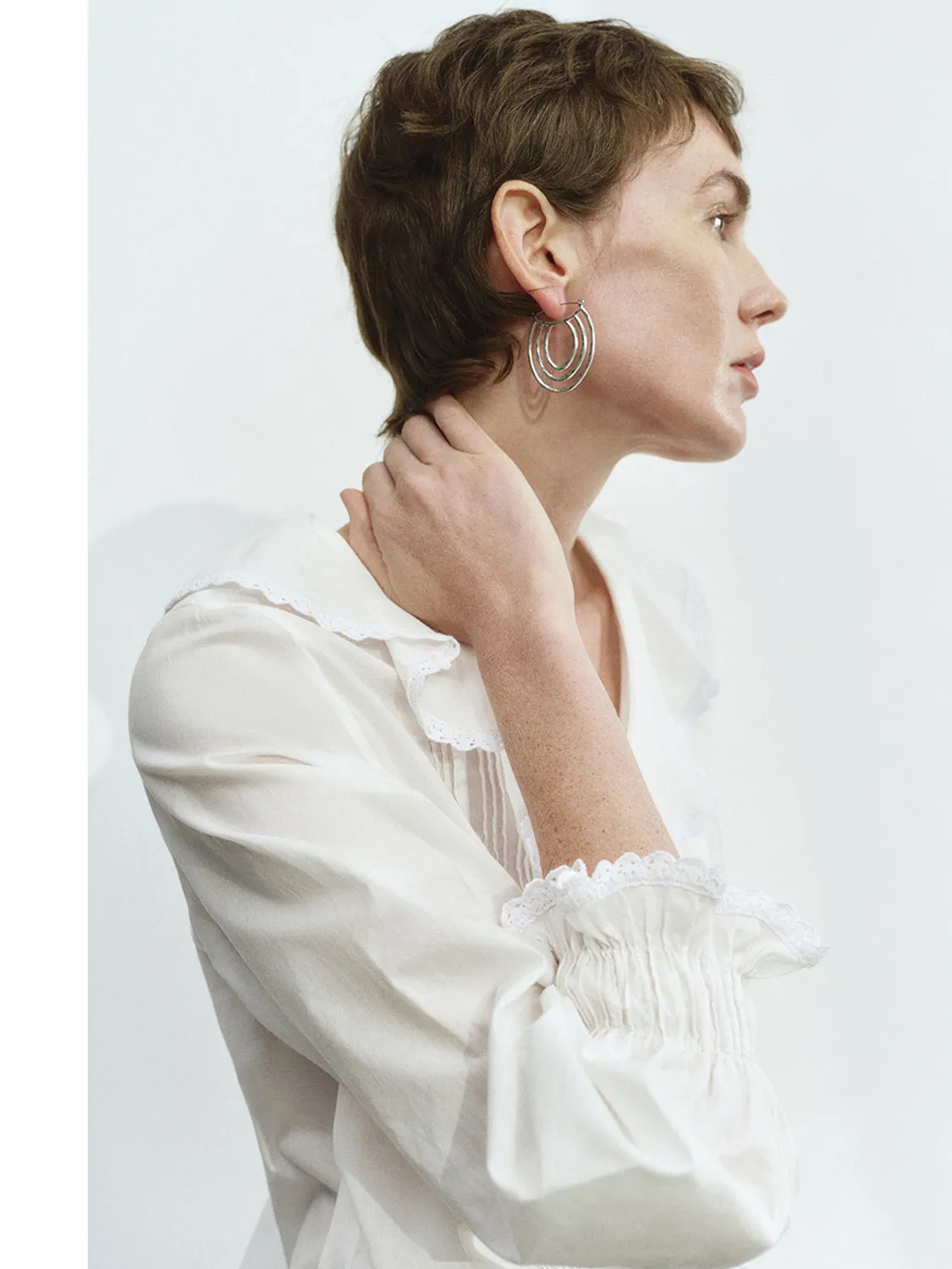 Ruffle Hem Shirts sold by Urban Revivo product image thumbnail 5