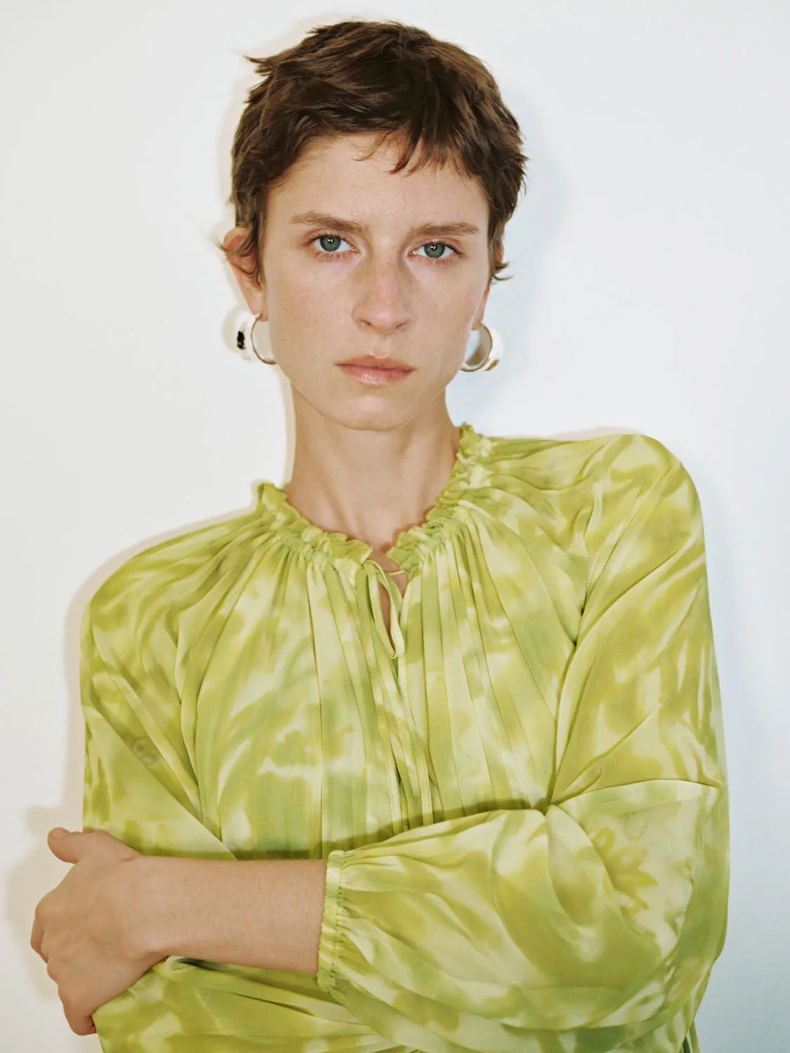 Printed Shirred A-Line Dresses sold by Urban Revivo product image thumbnail 5