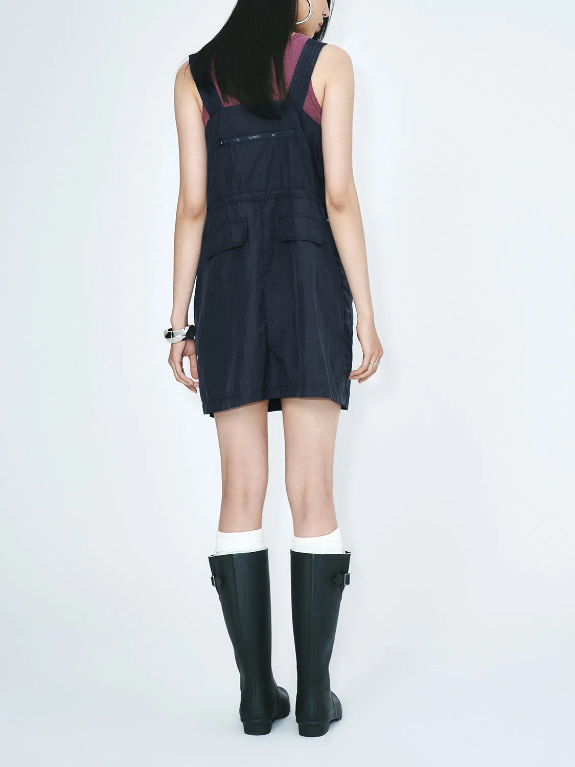 Drawstring Pinafore Dresses sold by Urban Revivo product image thumbnail 3