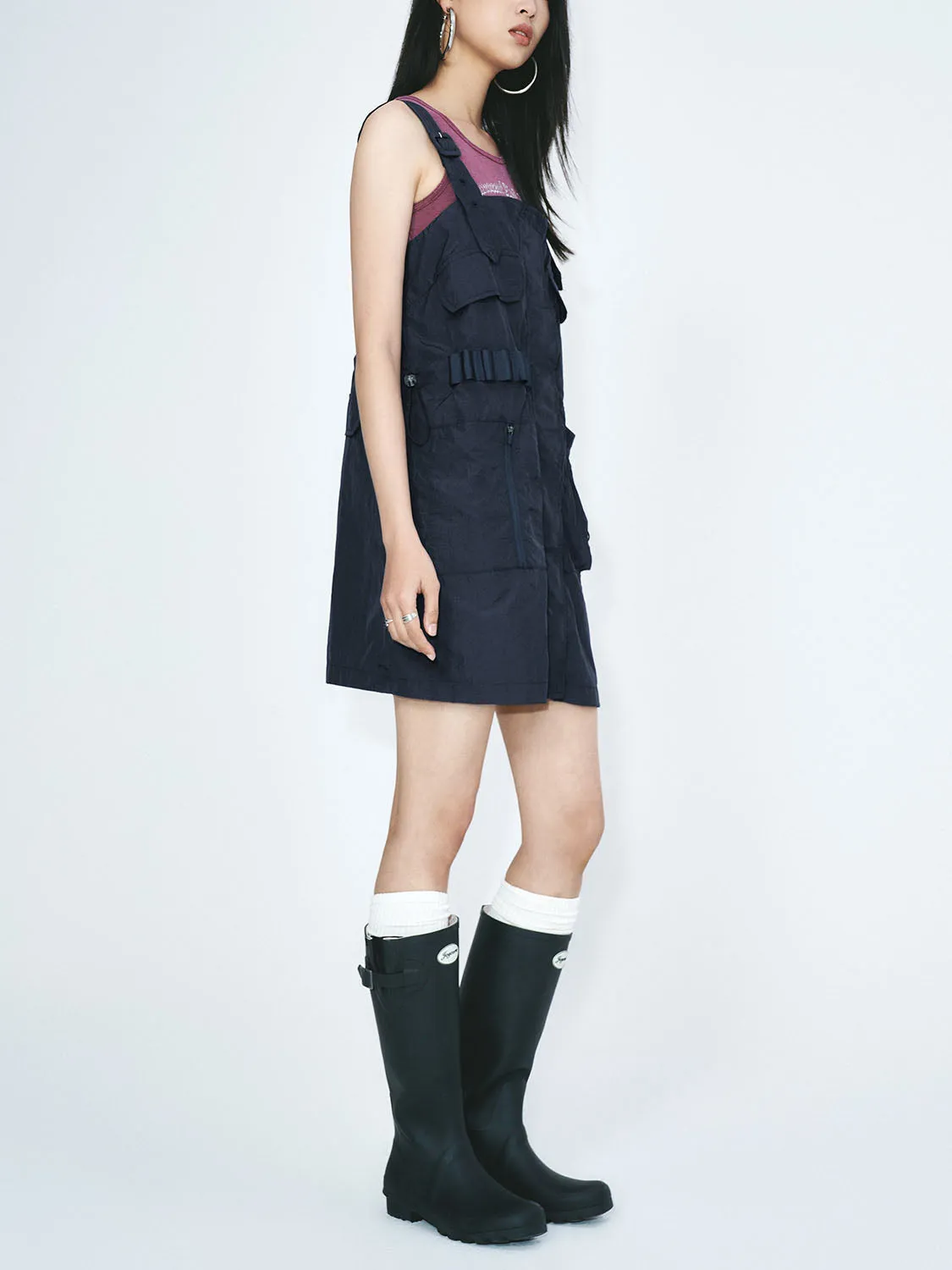 Drawstring Pinafore Dresses sold by Urban Revivo product image thumbnail 2