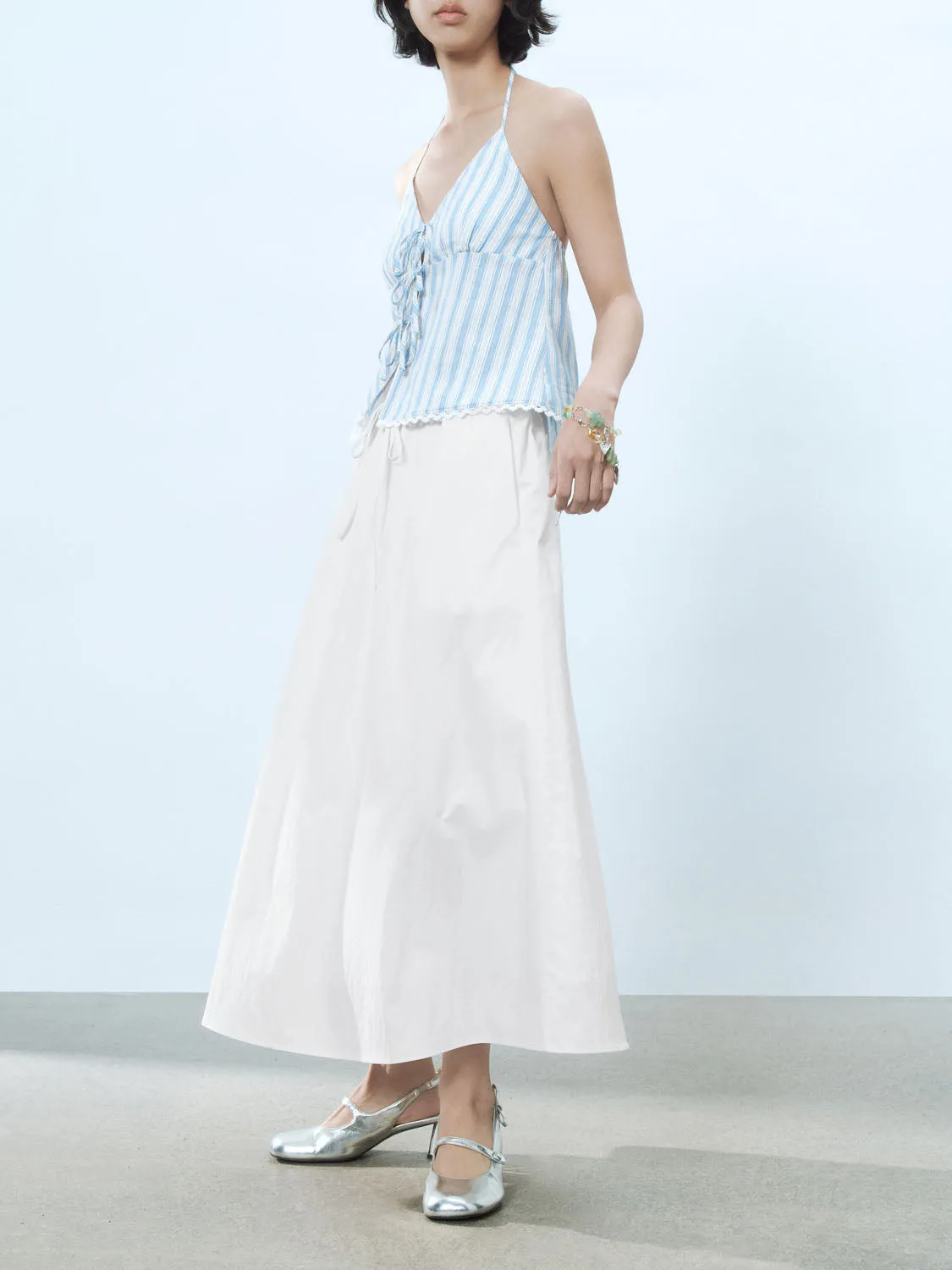 Oversized A-Line Skirts sold by Urban Revivo product image thumbnail 3