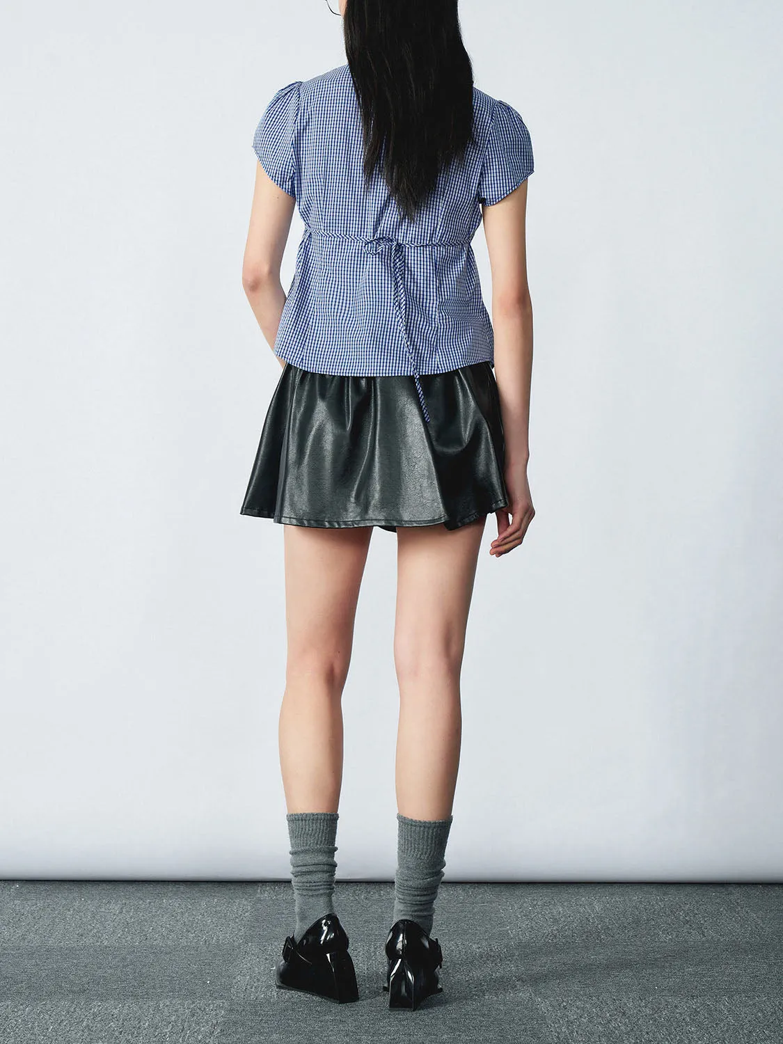 Plaid Short Sleeve Shirts sold by Urban Revivo product image thumbnail 2