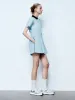 Shirt Collar A-Line Dresses sold by Urban Revivo