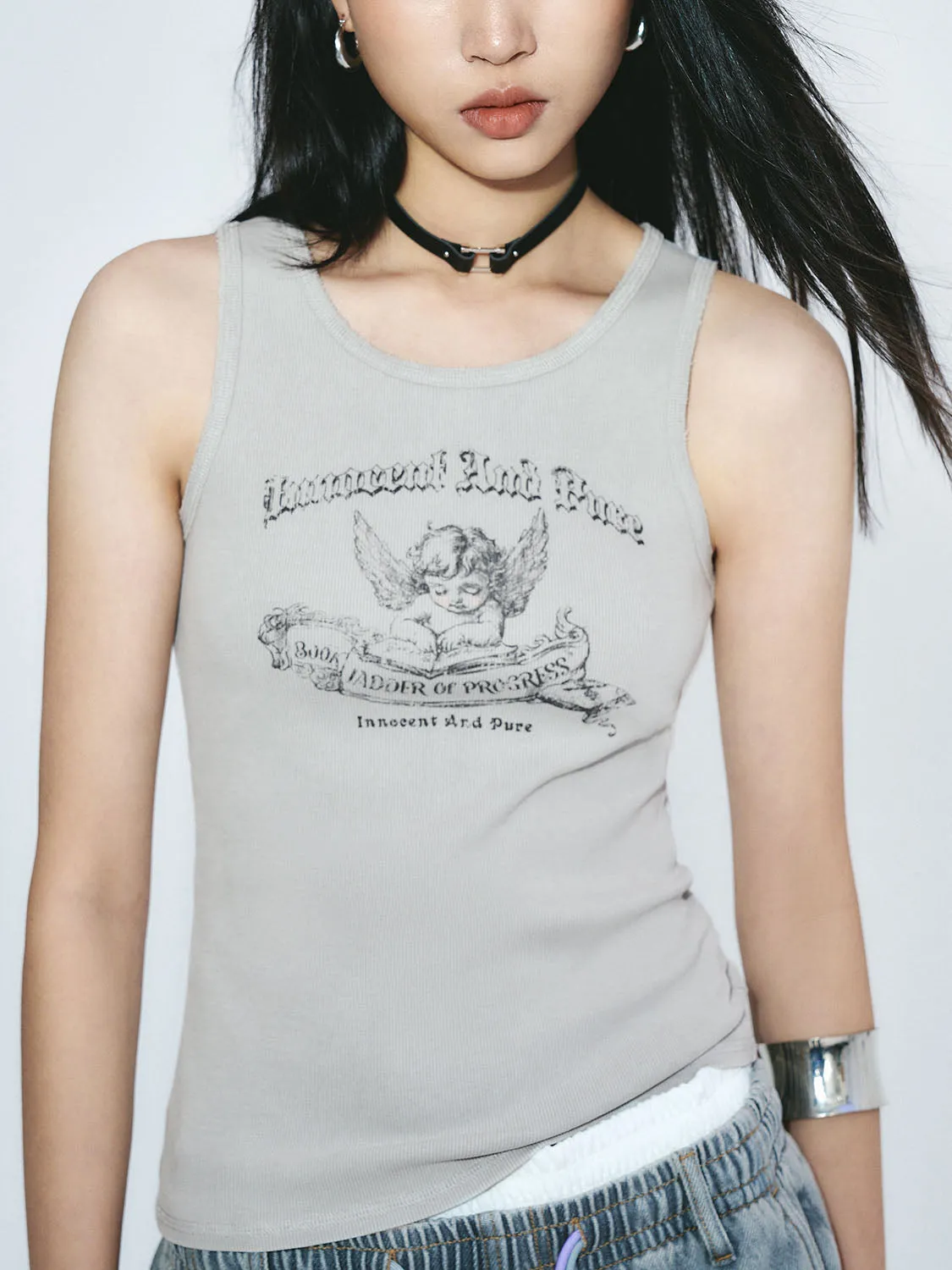 Skinny Tank Tops sold by Urban Revivo product image thumbnail 5