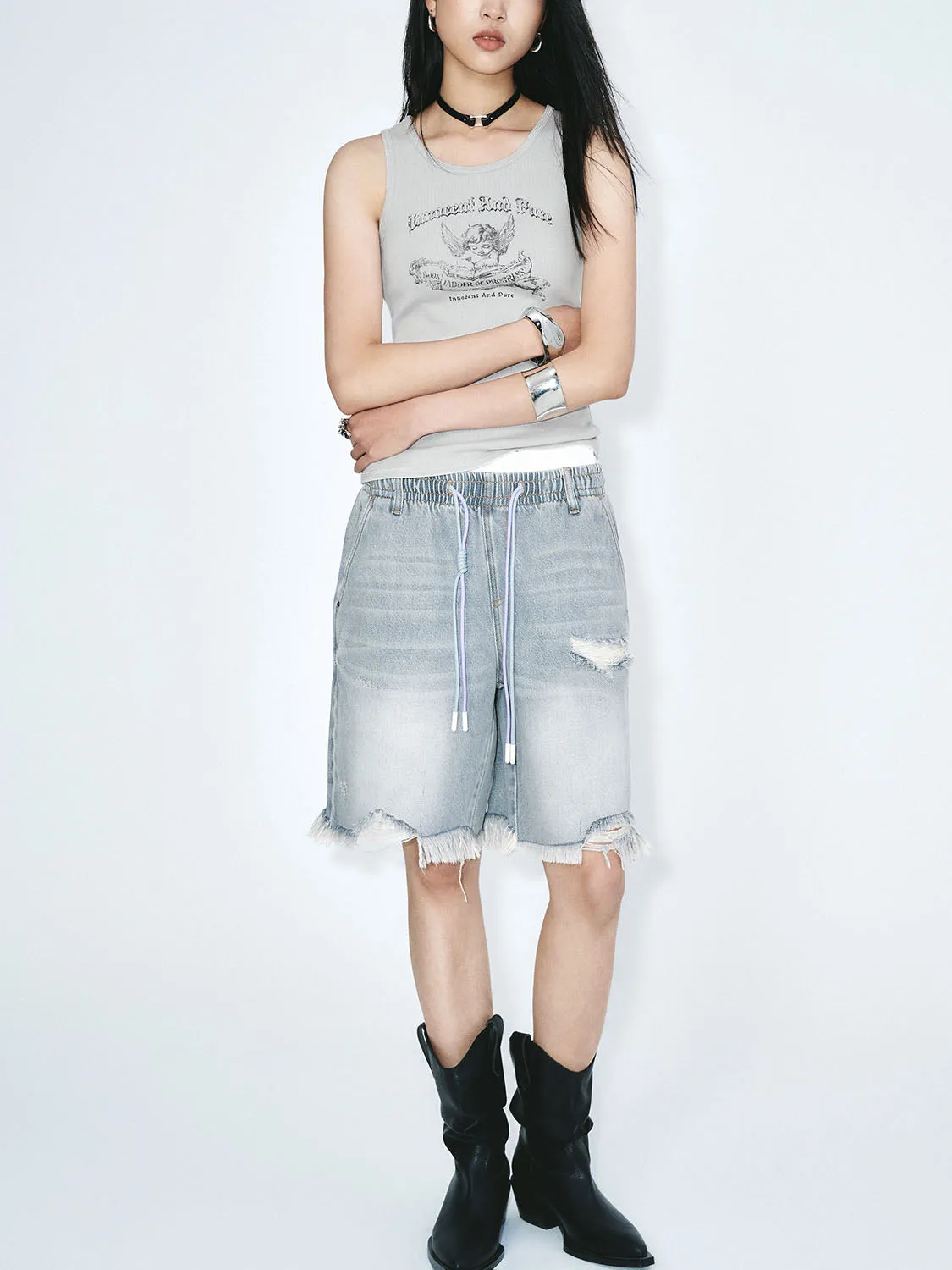 Skinny Tank Tops sold by Urban Revivo product image thumbnail 3