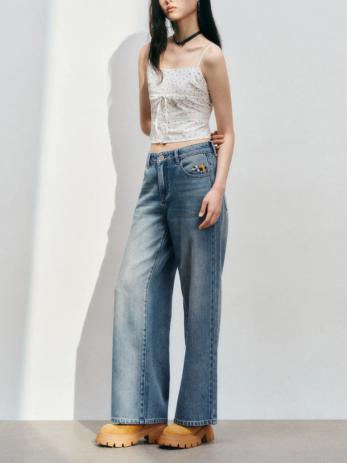 Floral Cami Tops sold by Urban Revivo product image thumbnail 3