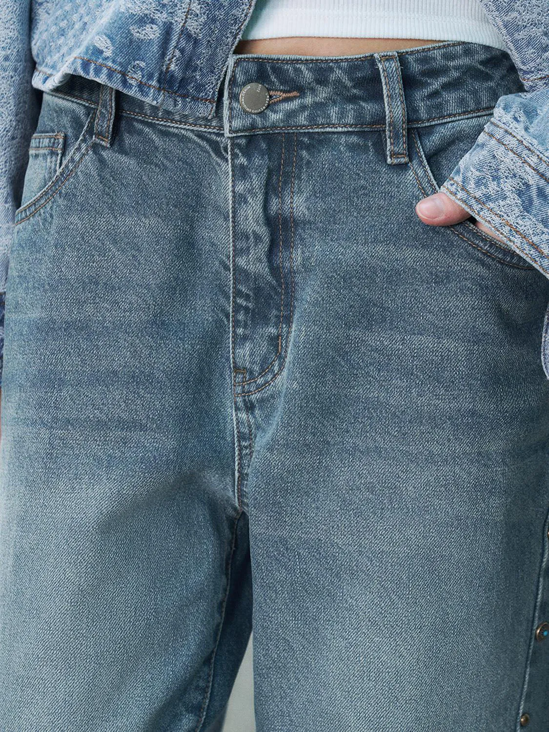 Denim Jeans sold by Urban Revivo product image thumbnail 4