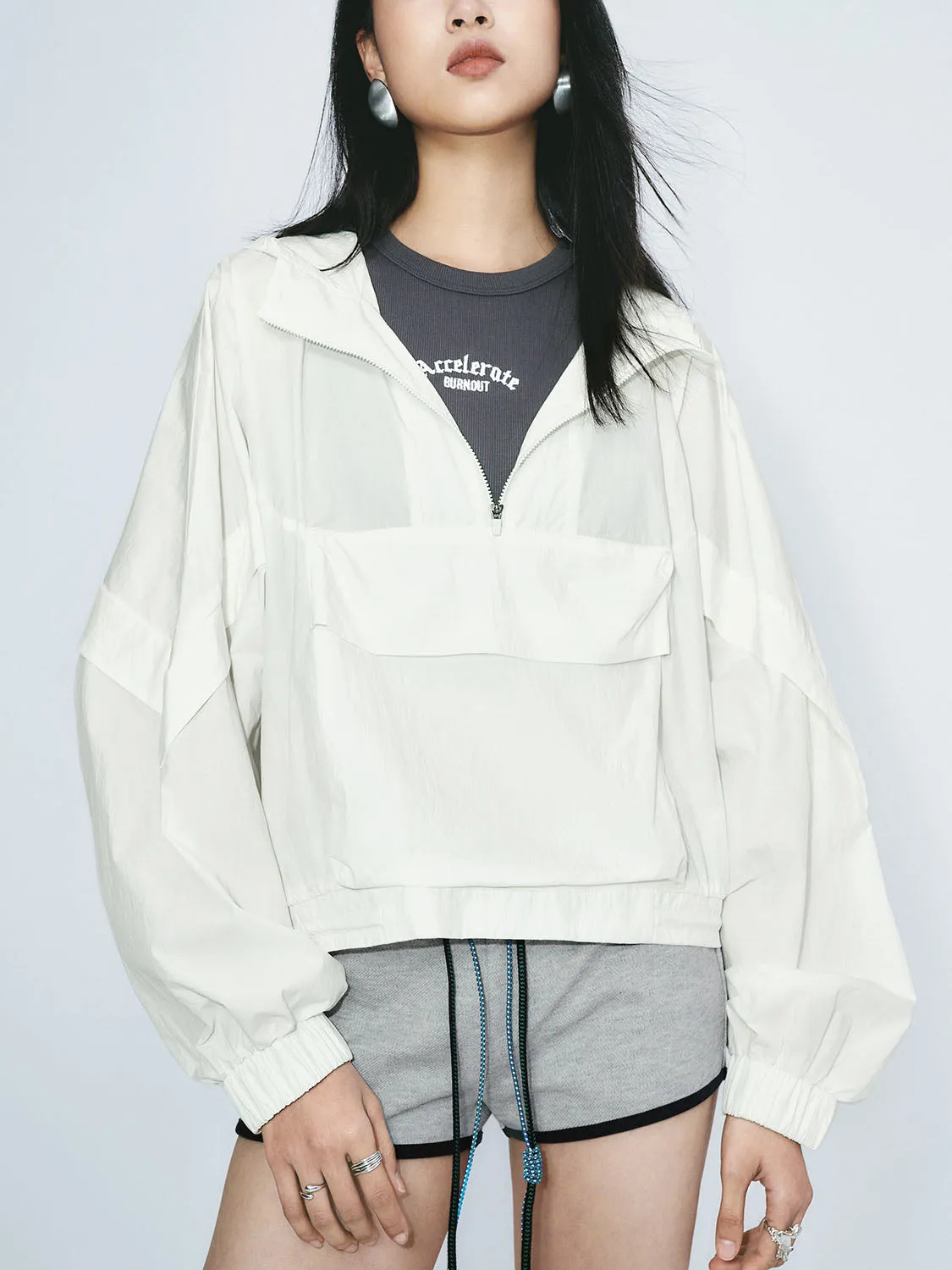 Loose Utility Overhead Shirts sold by Urban Revivo