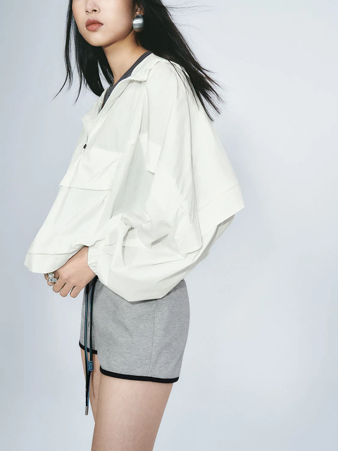 Loose Utility Overhead Shirts sold by Urban Revivo product image thumbnail 2