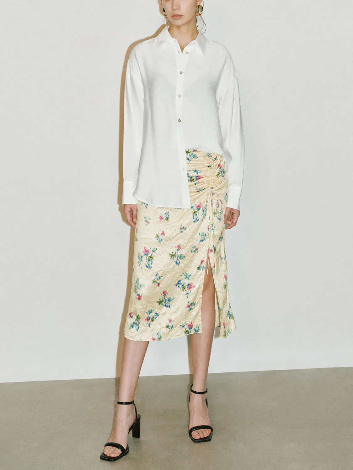 Floral Straight Skirts sold by Urban Revivo product image thumbnail 5