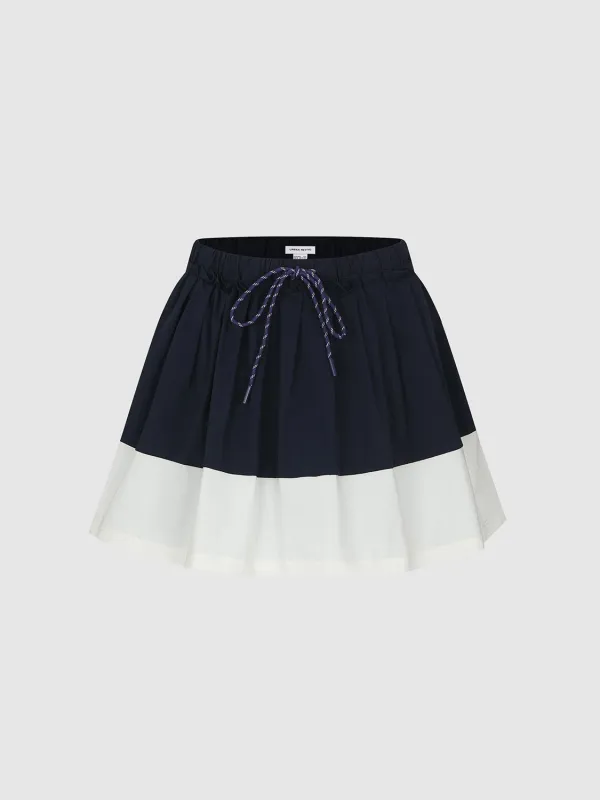 Drawstring A-Line Skirts sold by Urban Revivo