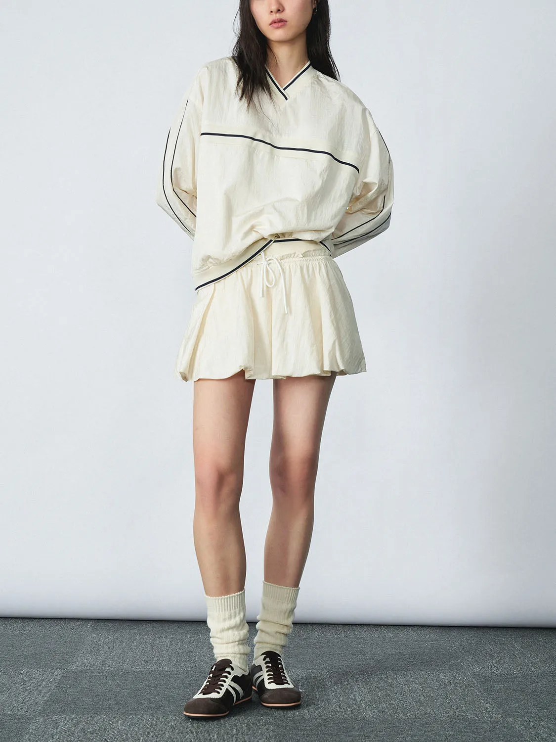 V-Neck Overhead Shirts sold by Urban Revivo product image thumbnail 4