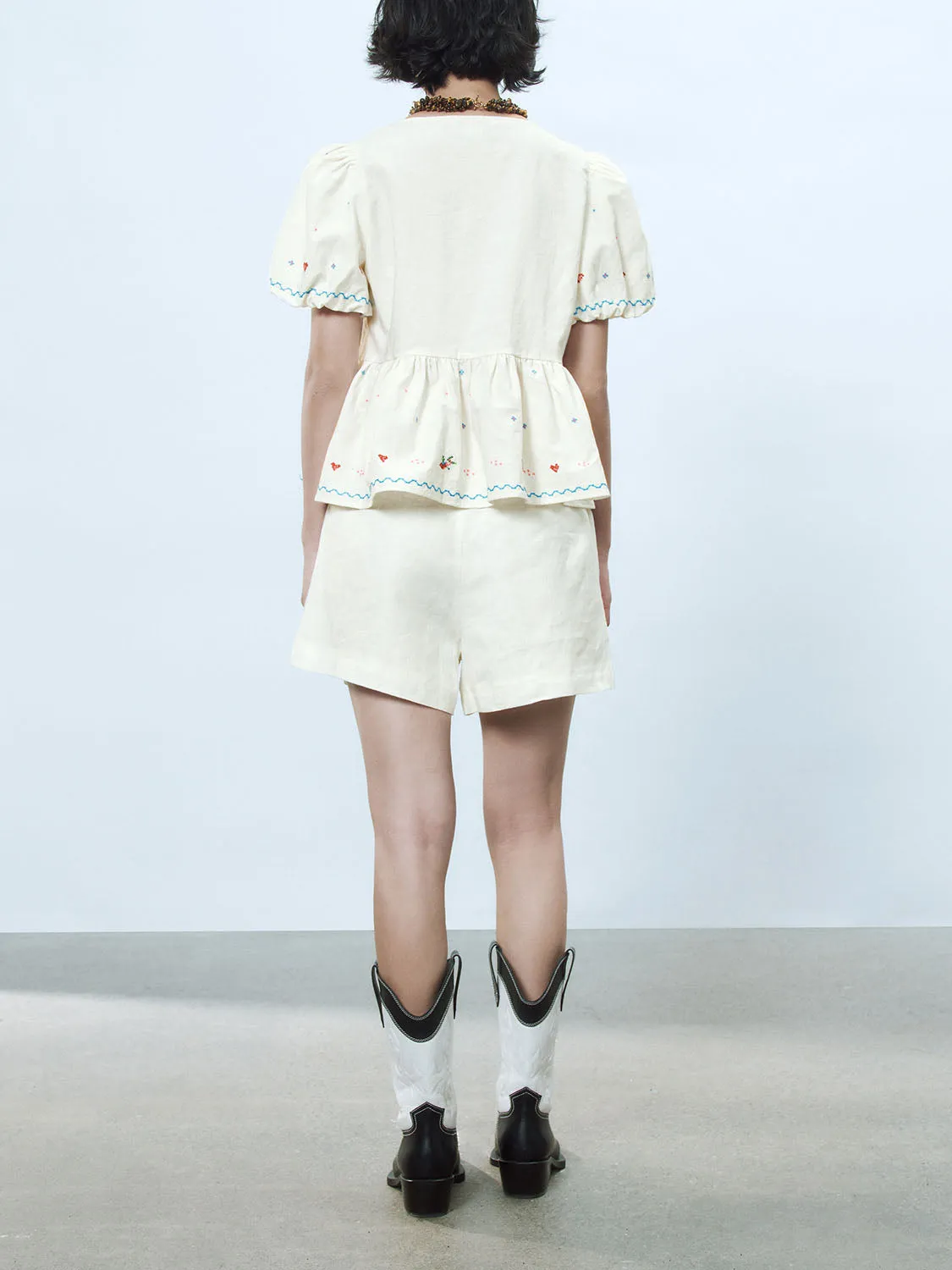 Front Tie Blouses sold by Urban Revivo product image thumbnail 2