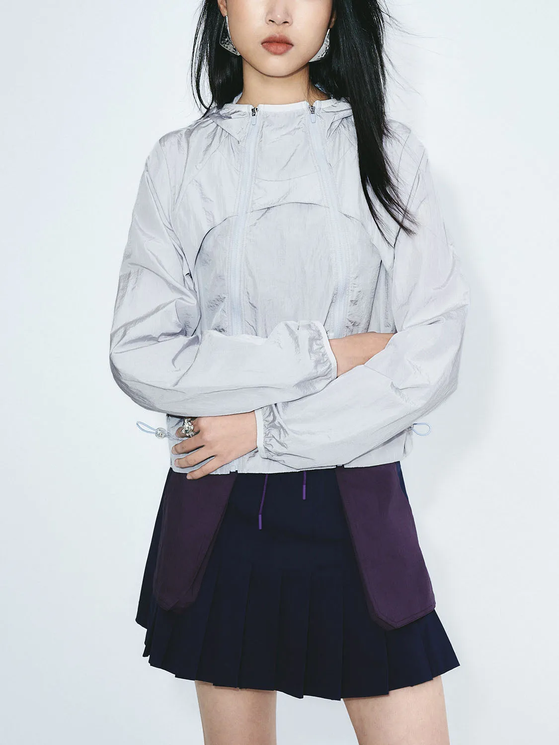 Hoodie Utility Jackets sold by Urban Revivo