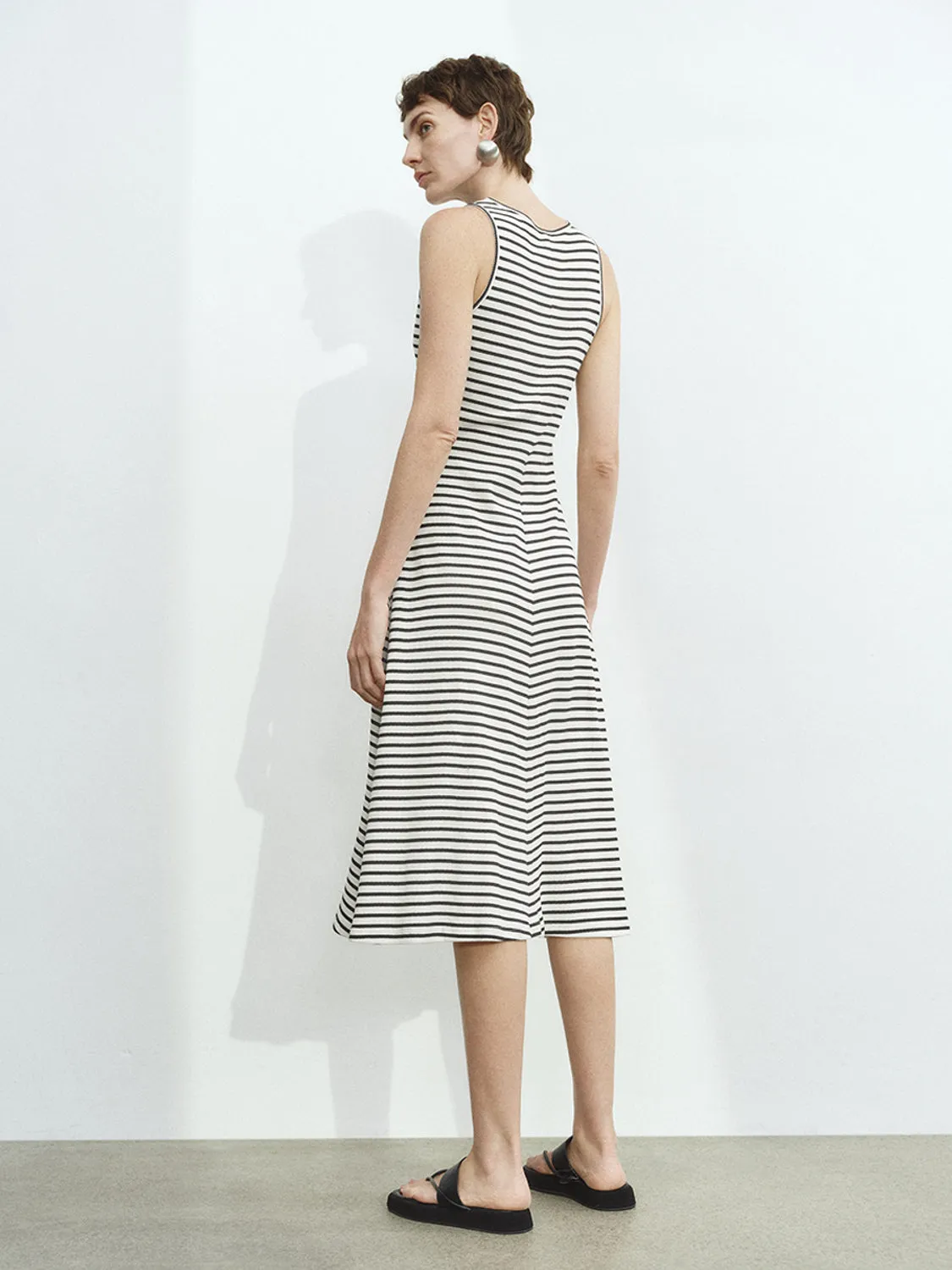 Striped Sleeveless Dresses sold by Urban Revivo product image thumbnail 2