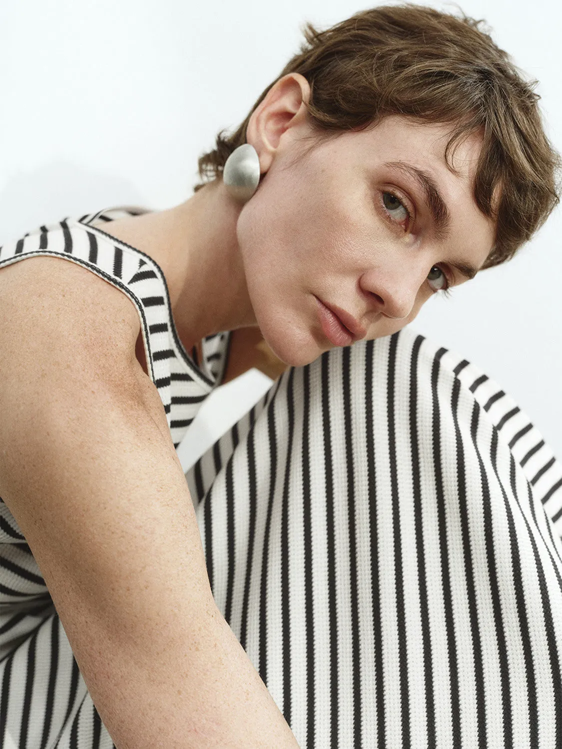 Striped Sleeveless Dresses sold by Urban Revivo product image thumbnail 5