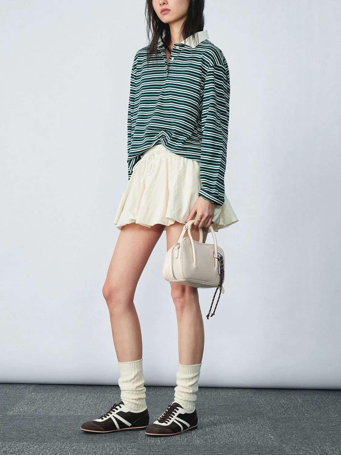 Striped Loose T-Shirts sold by Urban Revivo product image thumbnail 3