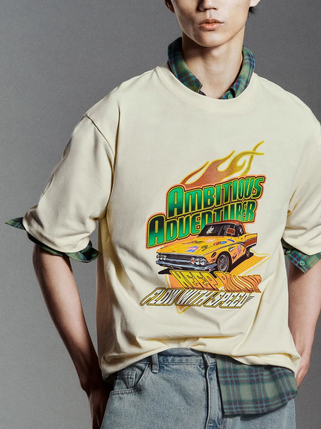 Printed T-Shirts sold by Urban Revivo product image thumbnail 3