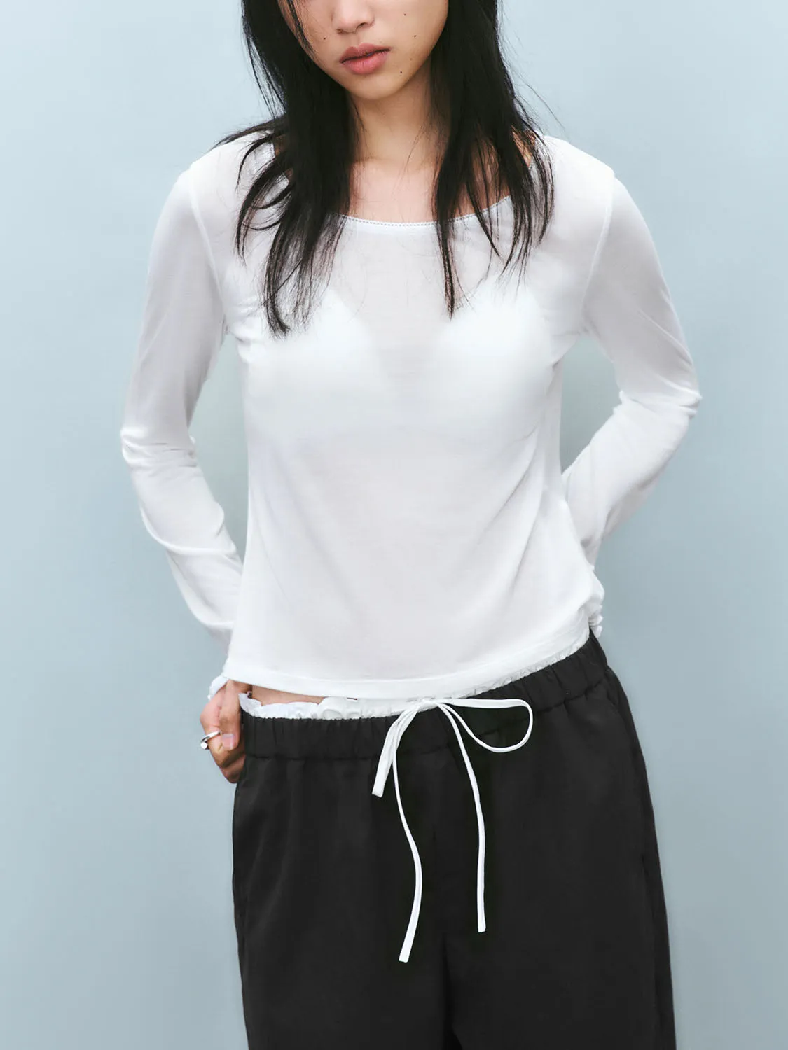 Sheer Skinny T-Shirts sold by Urban Revivo