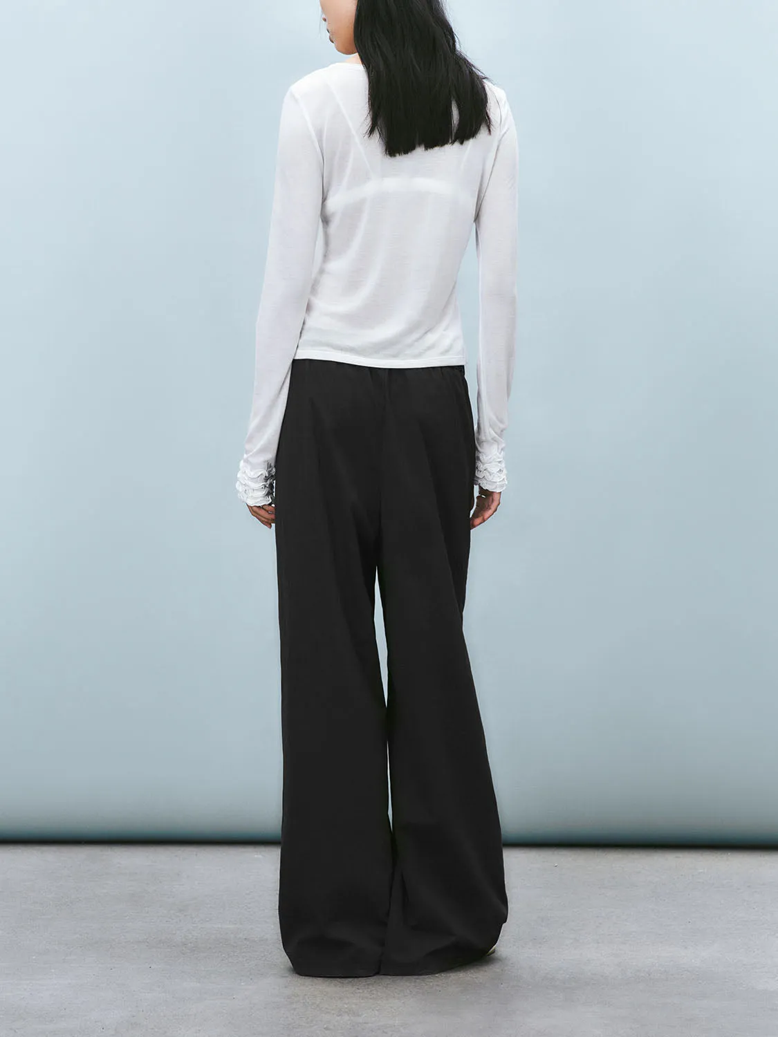 Sheer Skinny T-Shirts sold by Urban Revivo product image thumbnail 2