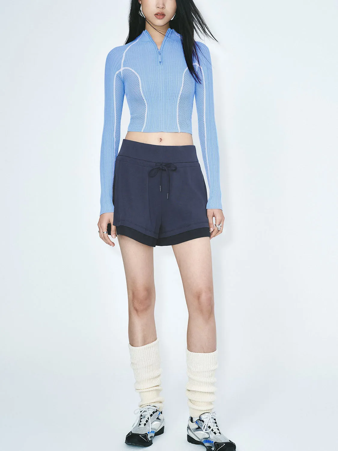 Cropped Knitted T-Shirts sold by Urban Revivo product image thumbnail 4