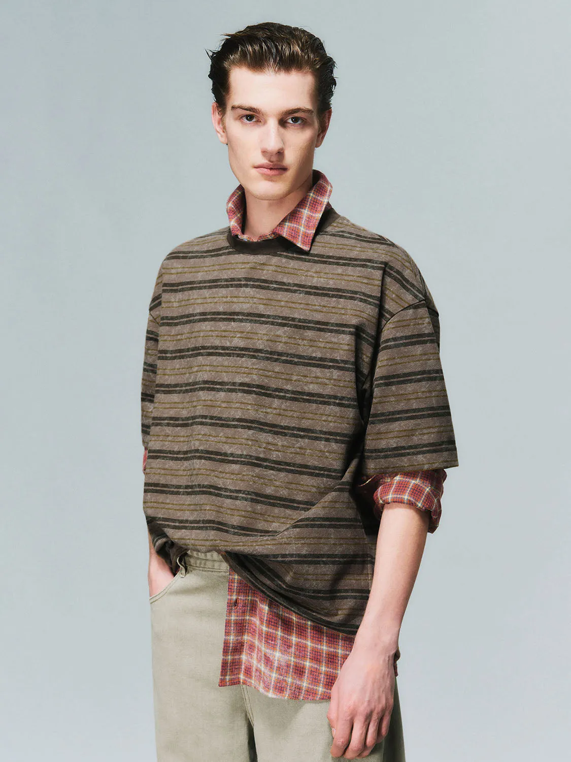 Striped T-Shirts sold by Urban Revivo