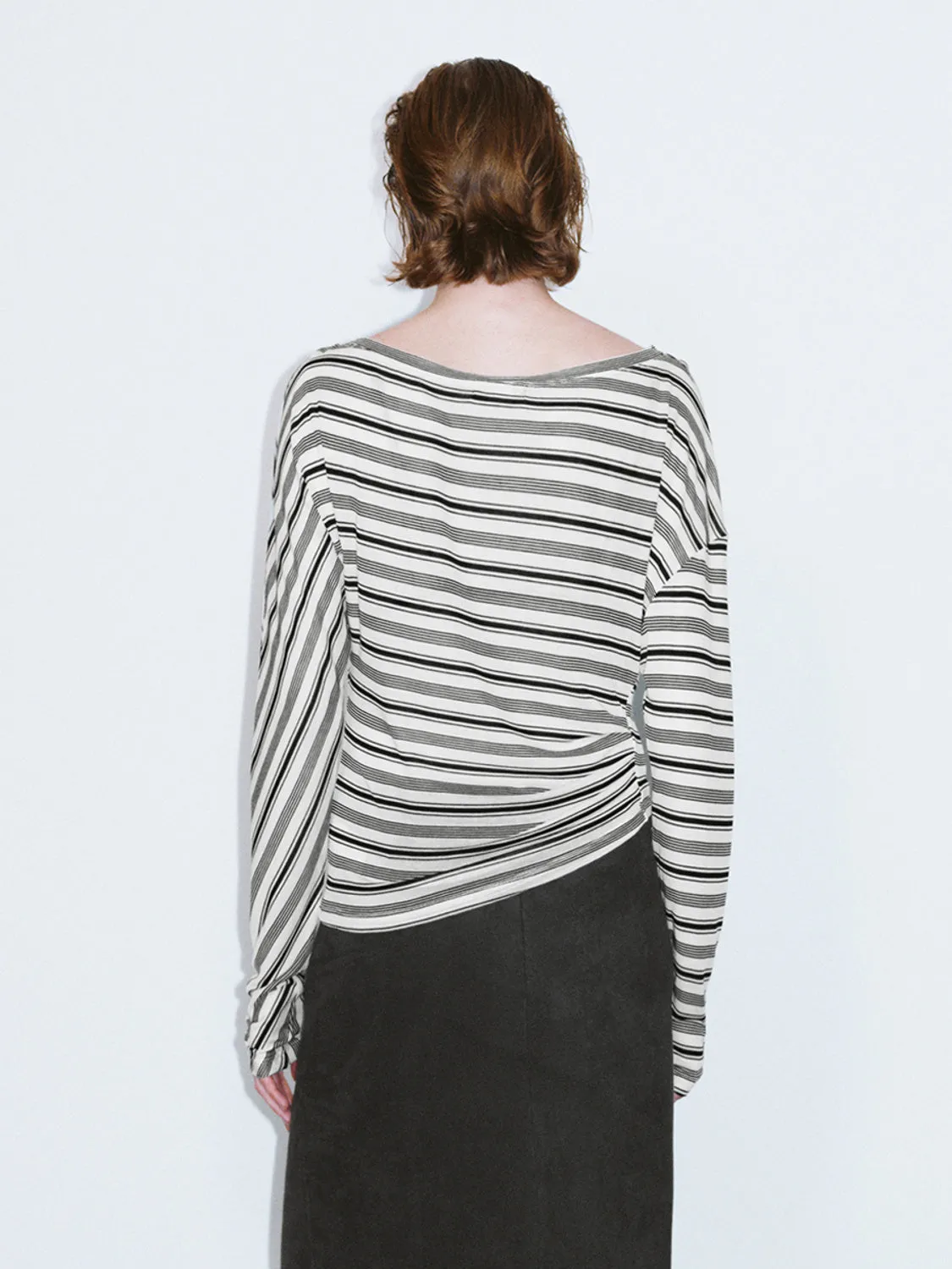 Striped Regular T-Shirts sold by Urban Revivo product image thumbnail 2