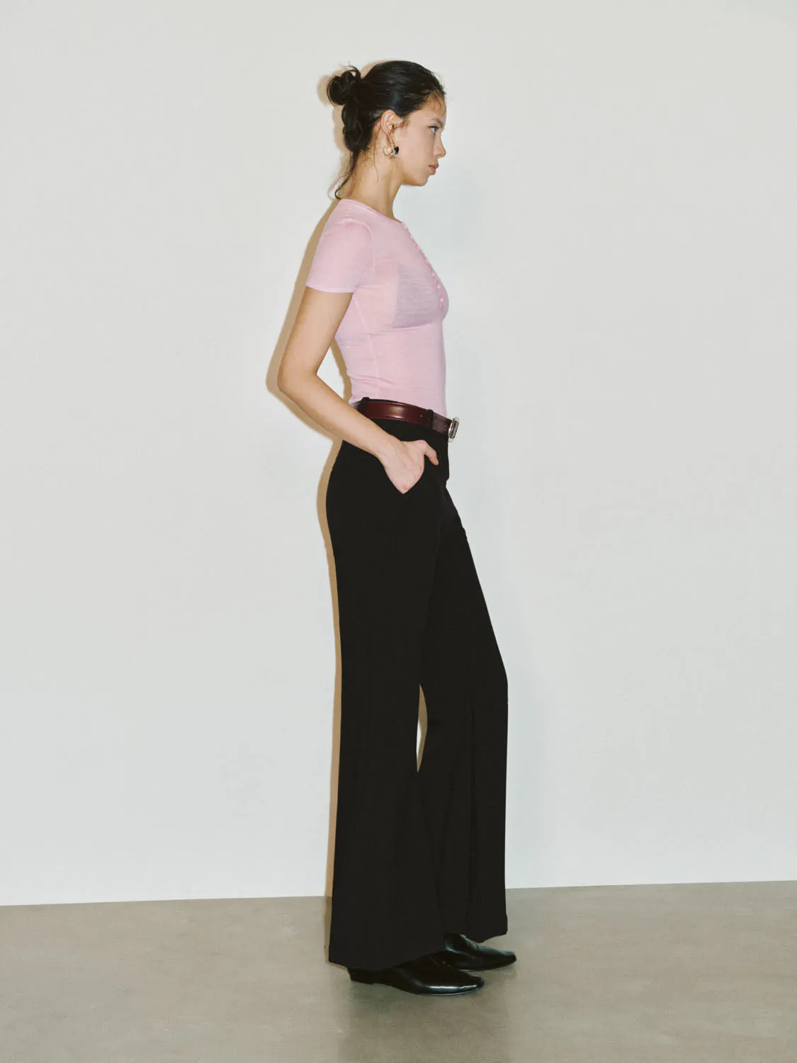 Skinny Knitted T-Shirts sold by Urban Revivo product image thumbnail 5