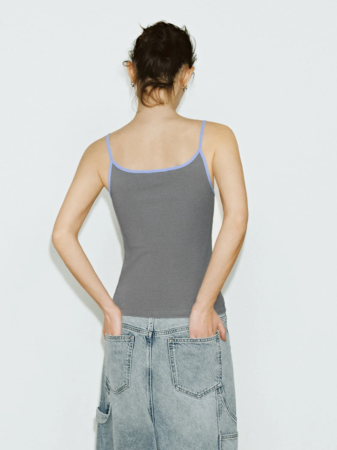 Skinny Cami Tops sold by Urban Revivo product image thumbnail 2