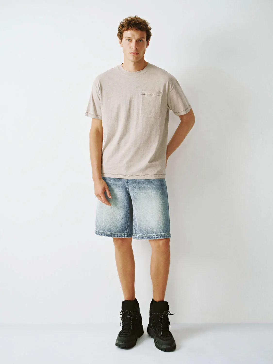 Short Sleeve T-Shirts sold by Urban Revivo product image thumbnail 3