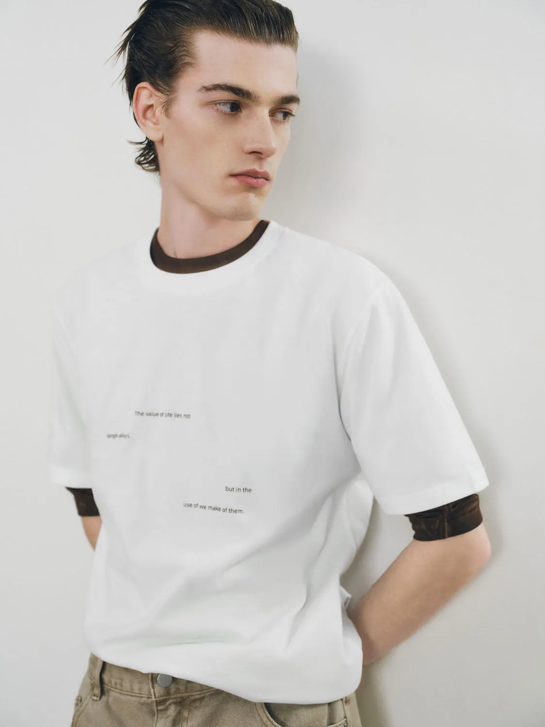 Short Sleeve T-Shirts sold by Urban Revivo product image thumbnail 2